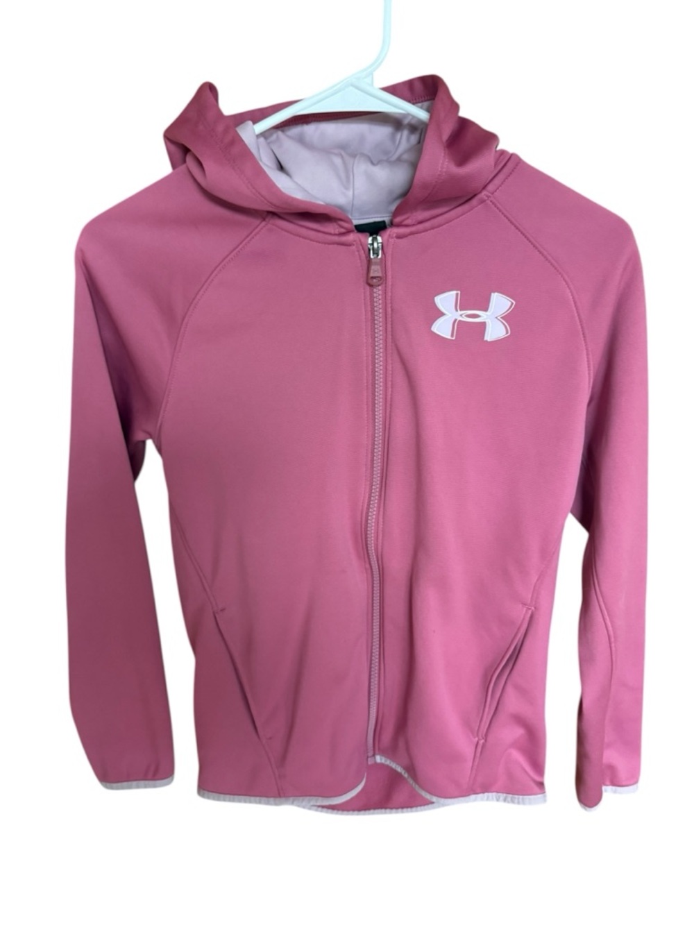 Jordan Pink Full-Zip Hoodie for Kids